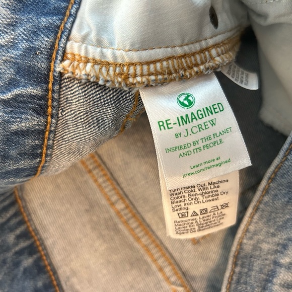 J. Crew Mid Rise Flare Cropped Jeans - Picture 10 of 11